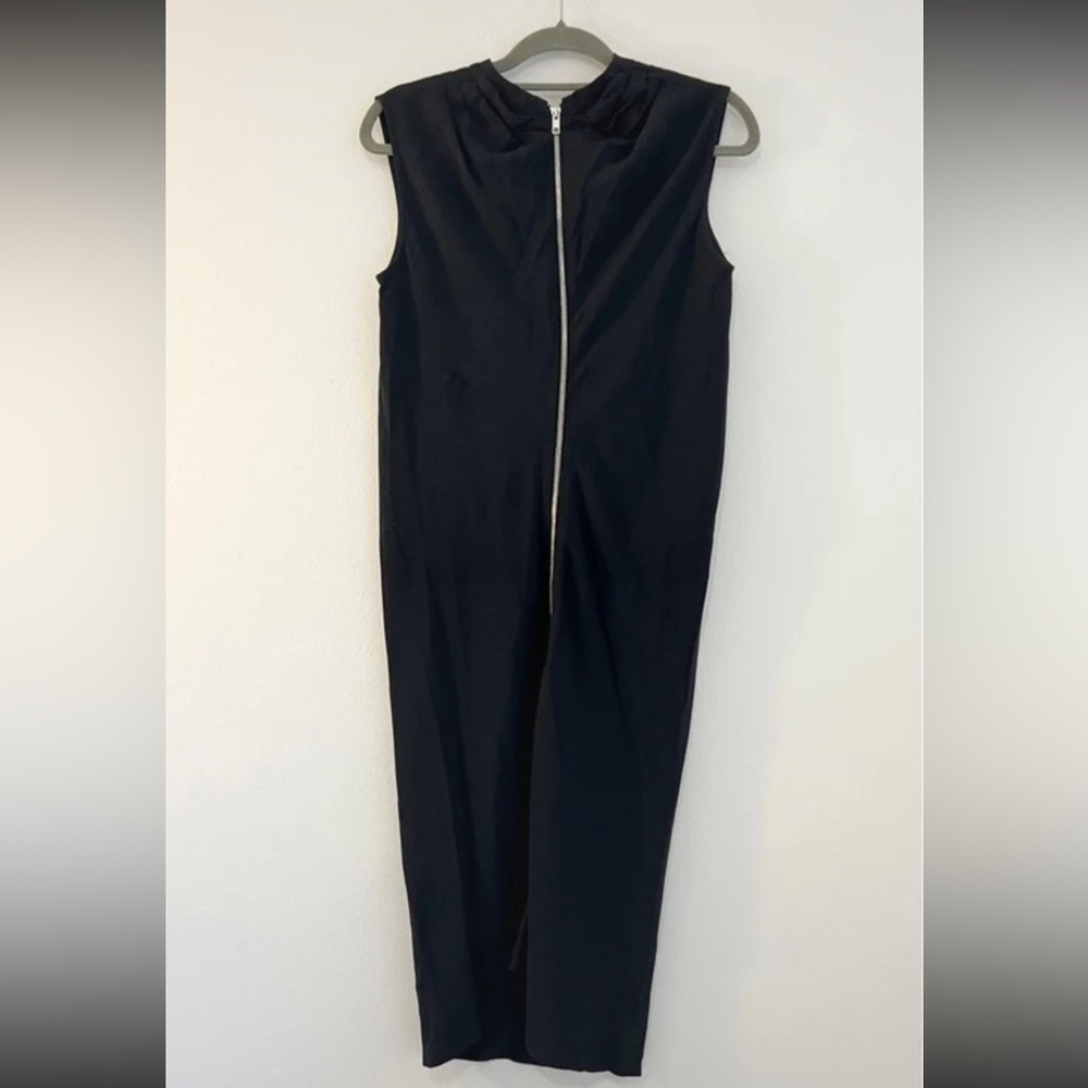 Archival Rick Owens F/W 15 "Sphinx" Mainline Draped Cowl Midi Dress - Picture 4 of 16